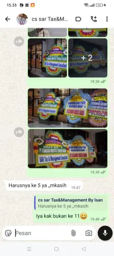 Testimonial Papan Bunga padamukti