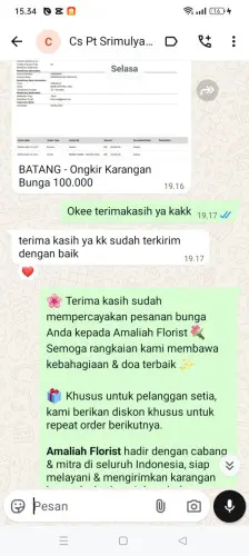Testimonial Papan Bunga padamukti
